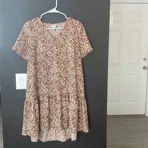 A baby doll oversized dress